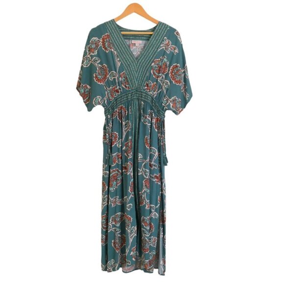 Knox Rose Dresses & Skirts - NWOT Knox Rose Boho Floral V Neck Flowy Dress Size S
